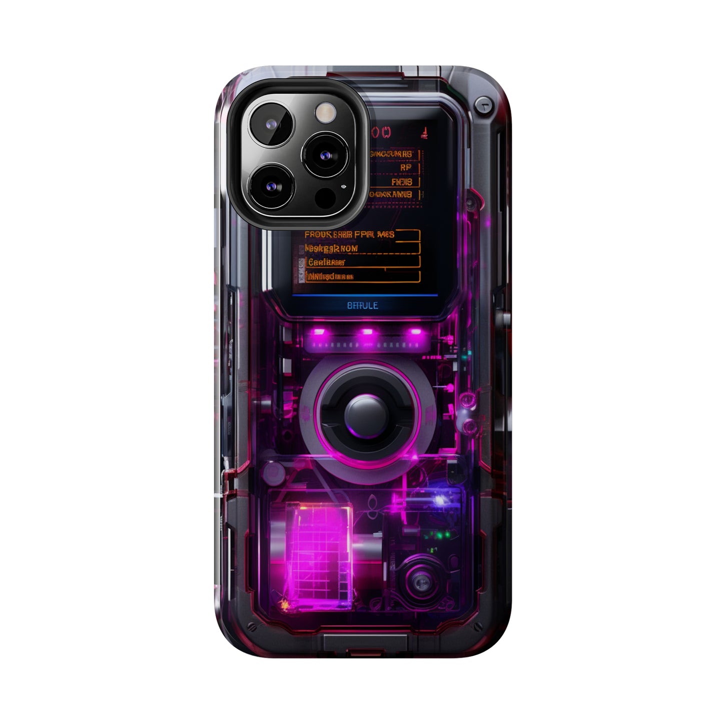 Cyberpunk Techno Gadget iPhone Case