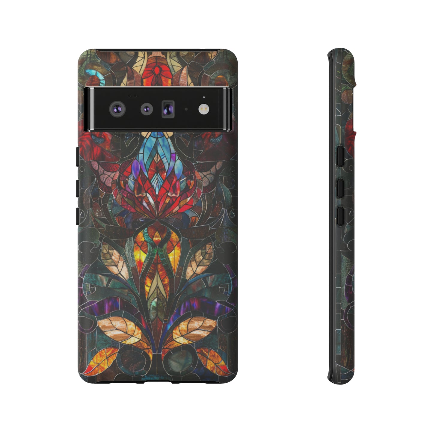 Art Deco Stained Glass floral Phone Case