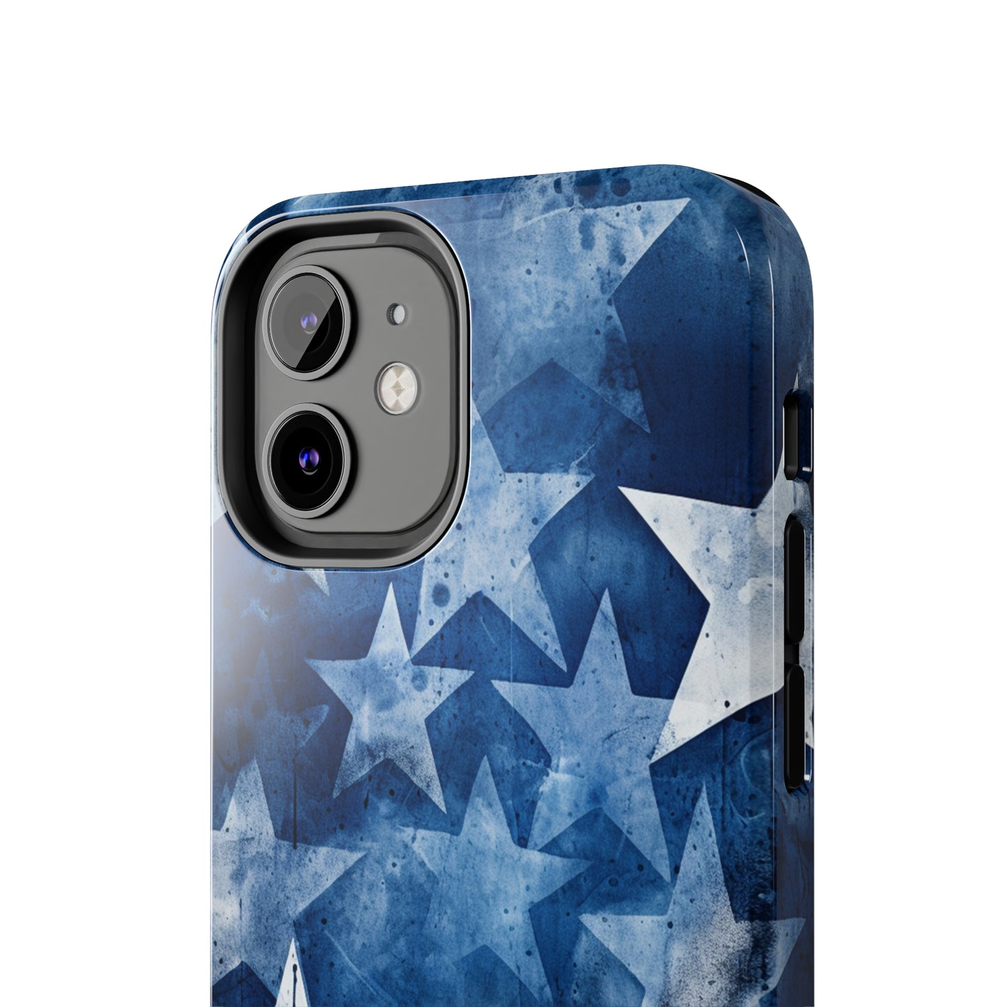 Starry Nights: Denim Dreams | Celestial Star-Patterned iPhone Case