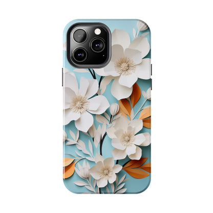 Paper Floral iPhone Case | Delicate Elegance and Nature-Inspired Beauty