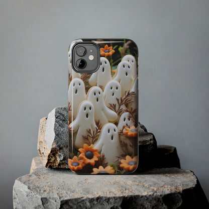 Sweet Spook: Cute Halloween Cookie Ghost | Adorable & Festive Accessory for iPhone Models 11 through 14 Pro Max