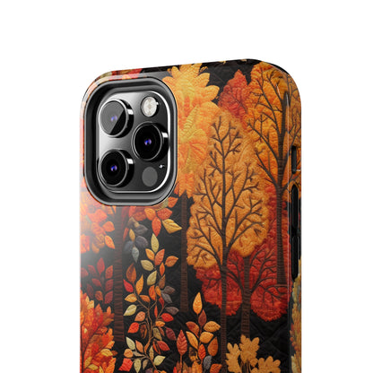 Forest Embroidered Style Phone Case