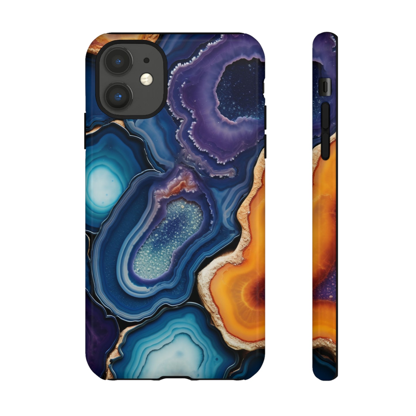 Agate Slice Geode Elegance: Natural Beauty Phone Case