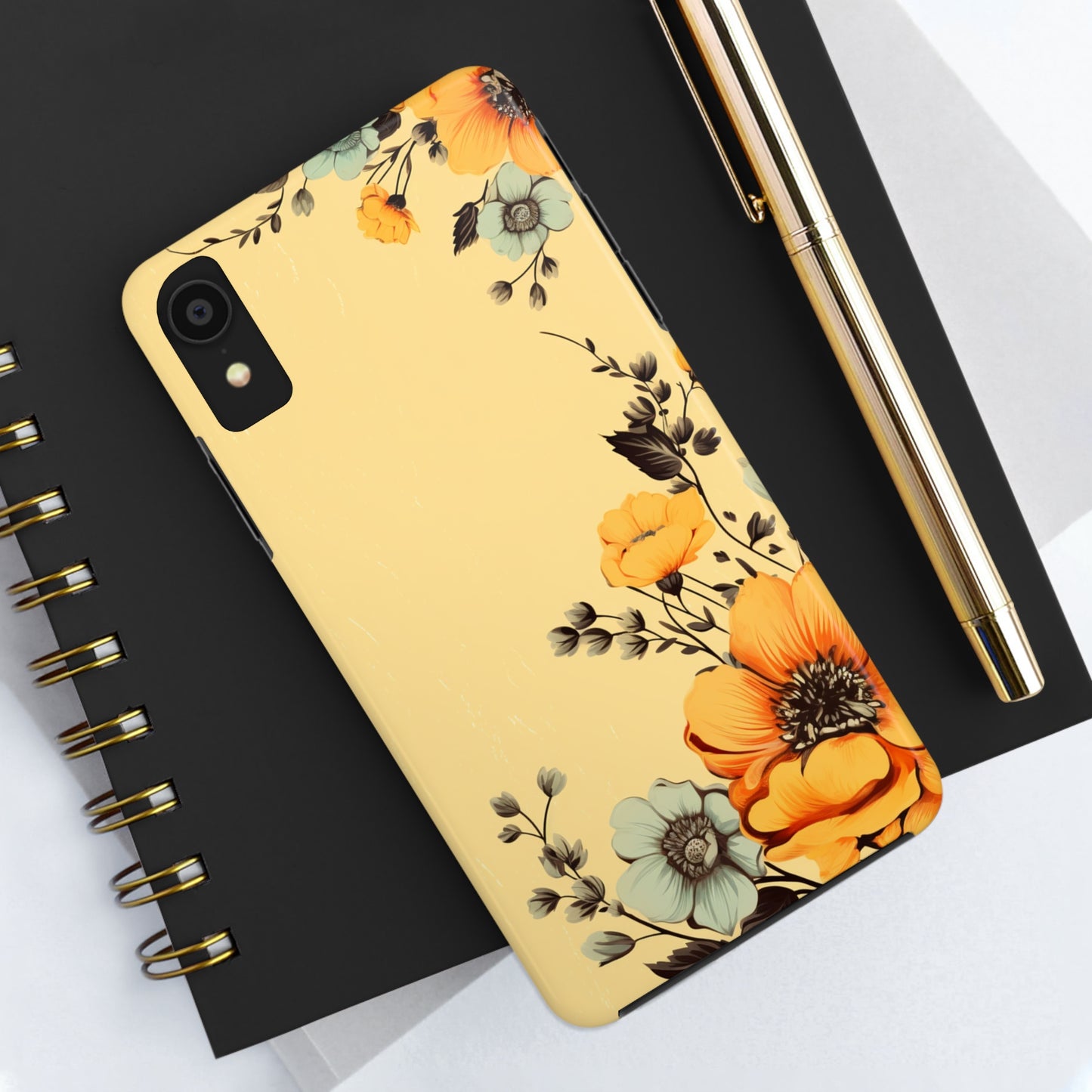 Classic Vintage Floral Case for iPhones – Timeless Elegance & Protection