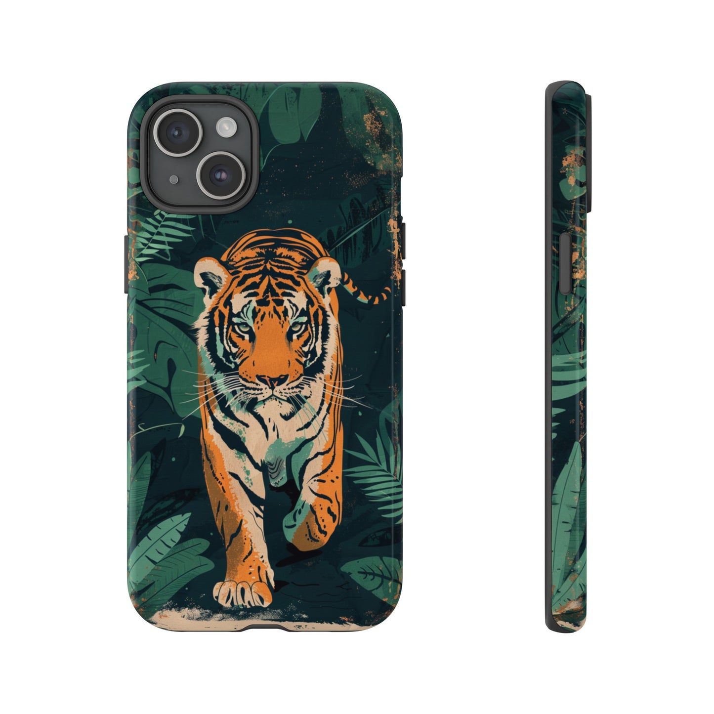 Retro Jungle Tiger Phone Case