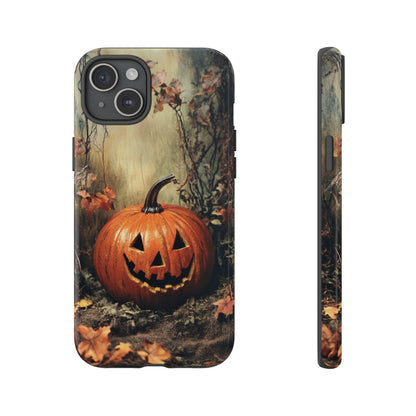 Vintage Style Halloween Jack-o'-Lantern Phone Cover