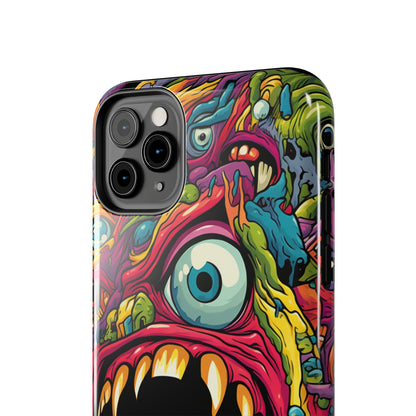 Psychedelic Dive: Monsters in the Mind & Mysteries Under the Bed | iPhone Tough Case