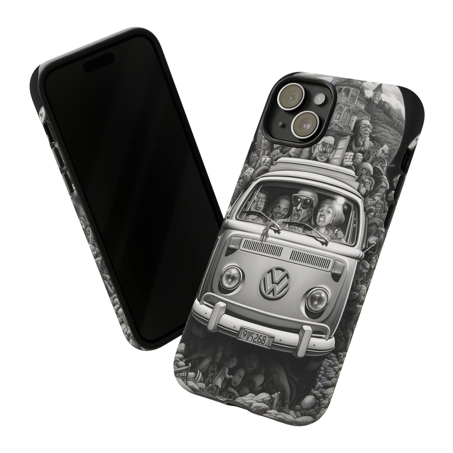 Vintage VW Camper Van iPhone Case