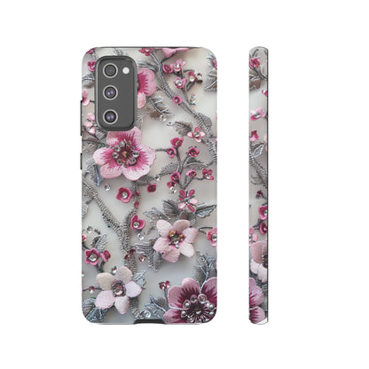 Coquette Aesthetic Floral Art iPhone 12 Case