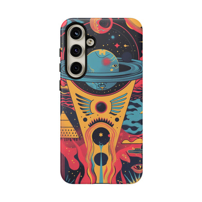 Cosmic Journey Space and Time Phone Case