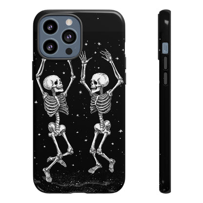 Halloween Dancing Skeletons iPhone Case