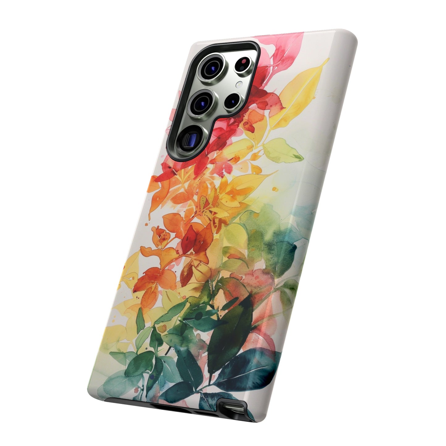 Floral Watercolor Painting iPhone 15 Case