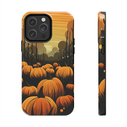 Halloween Fall Pumpkins iPhone Case | Embrace the Spooky Autumn Vibes