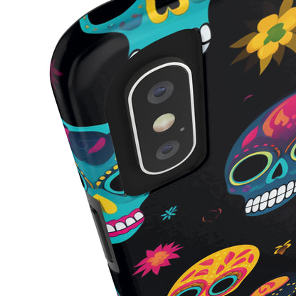 Sugar Skull iPhone Case | Day of the Dead Elegance for Apple iPhone Models