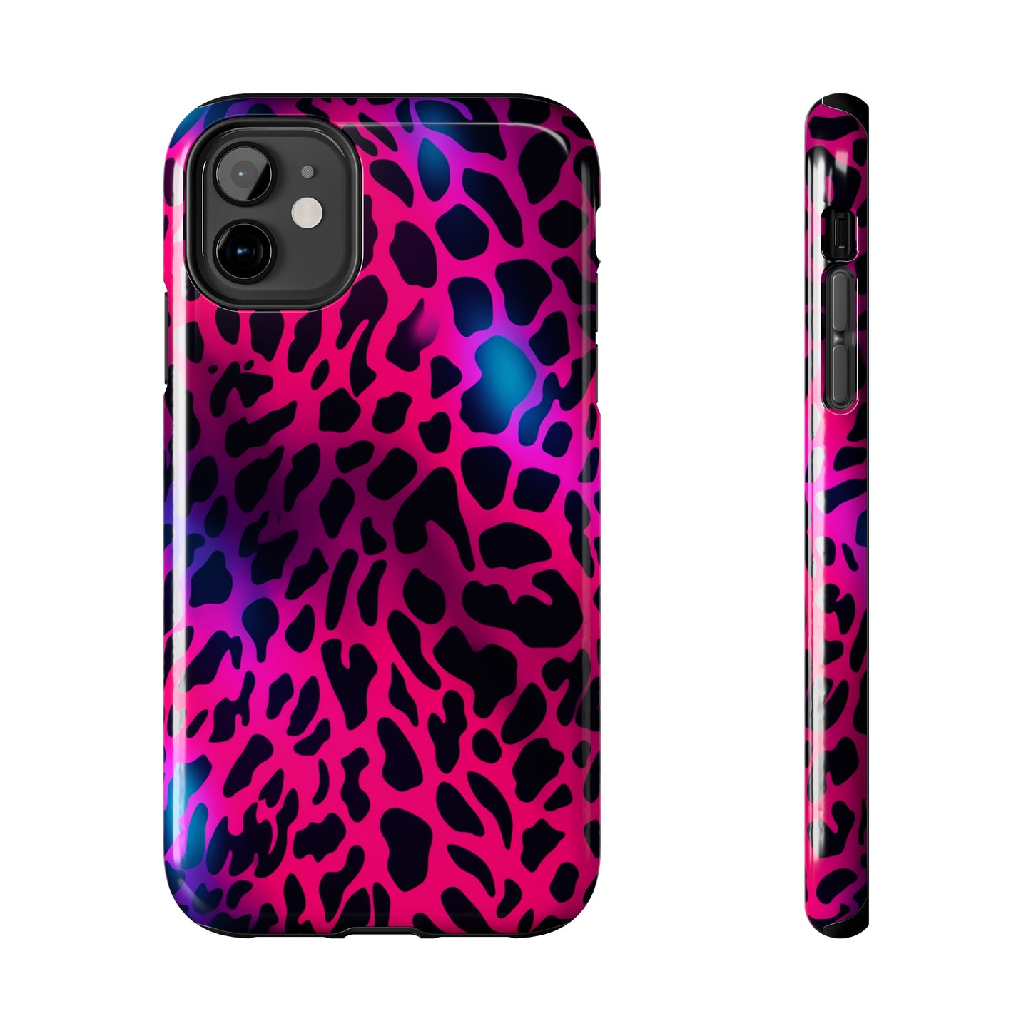 Wild Child: Trippy Leopard Spots Mystique | Dynamic iPhone Case