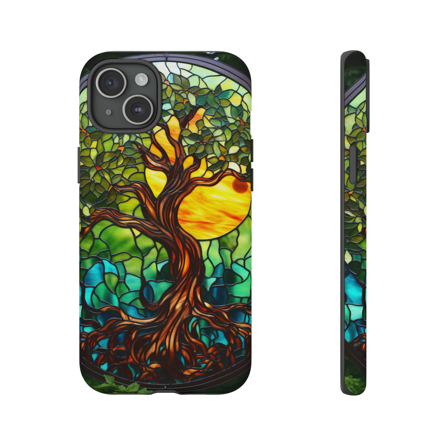 Stained Glass Mosaic Tile Phone Case