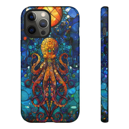 Octopus Stained Glass Undersea Magic Phone Case