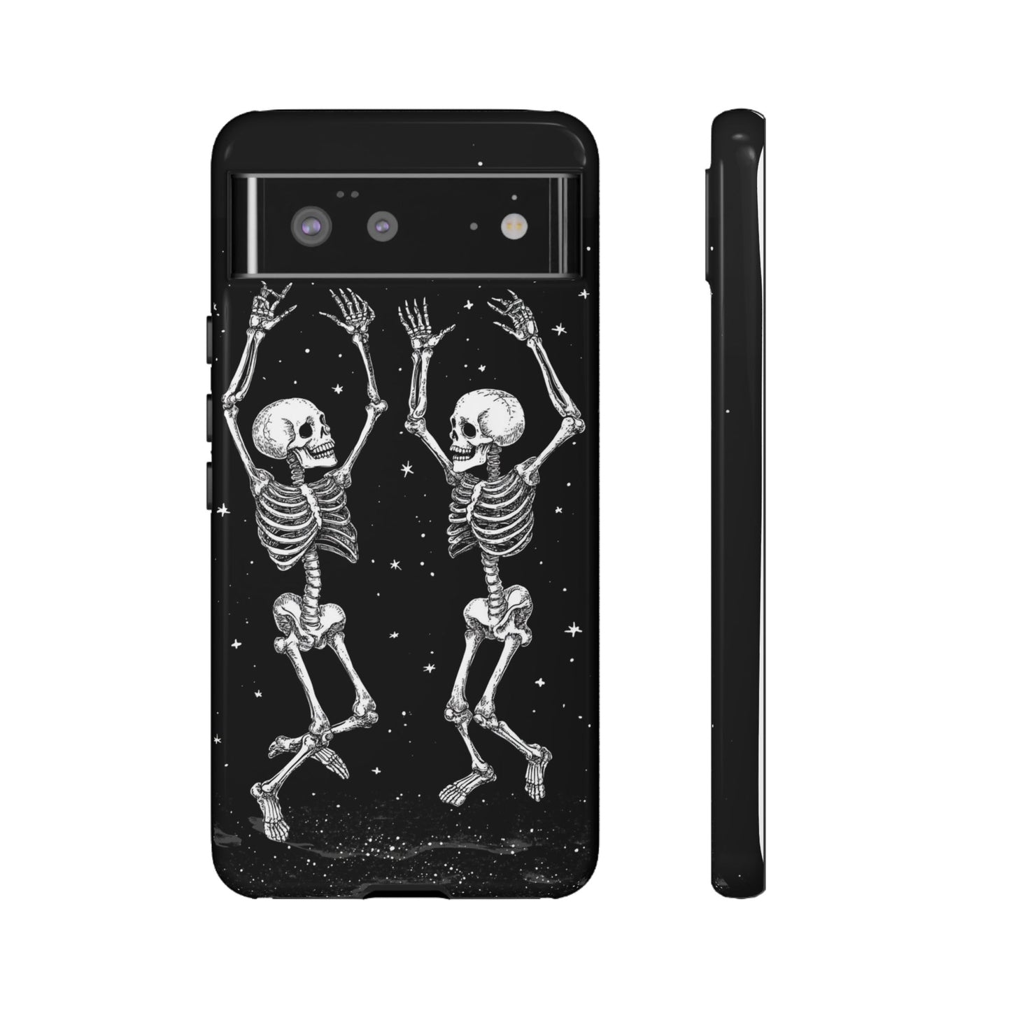 Halloween Dancing Skeletons iPhone Case