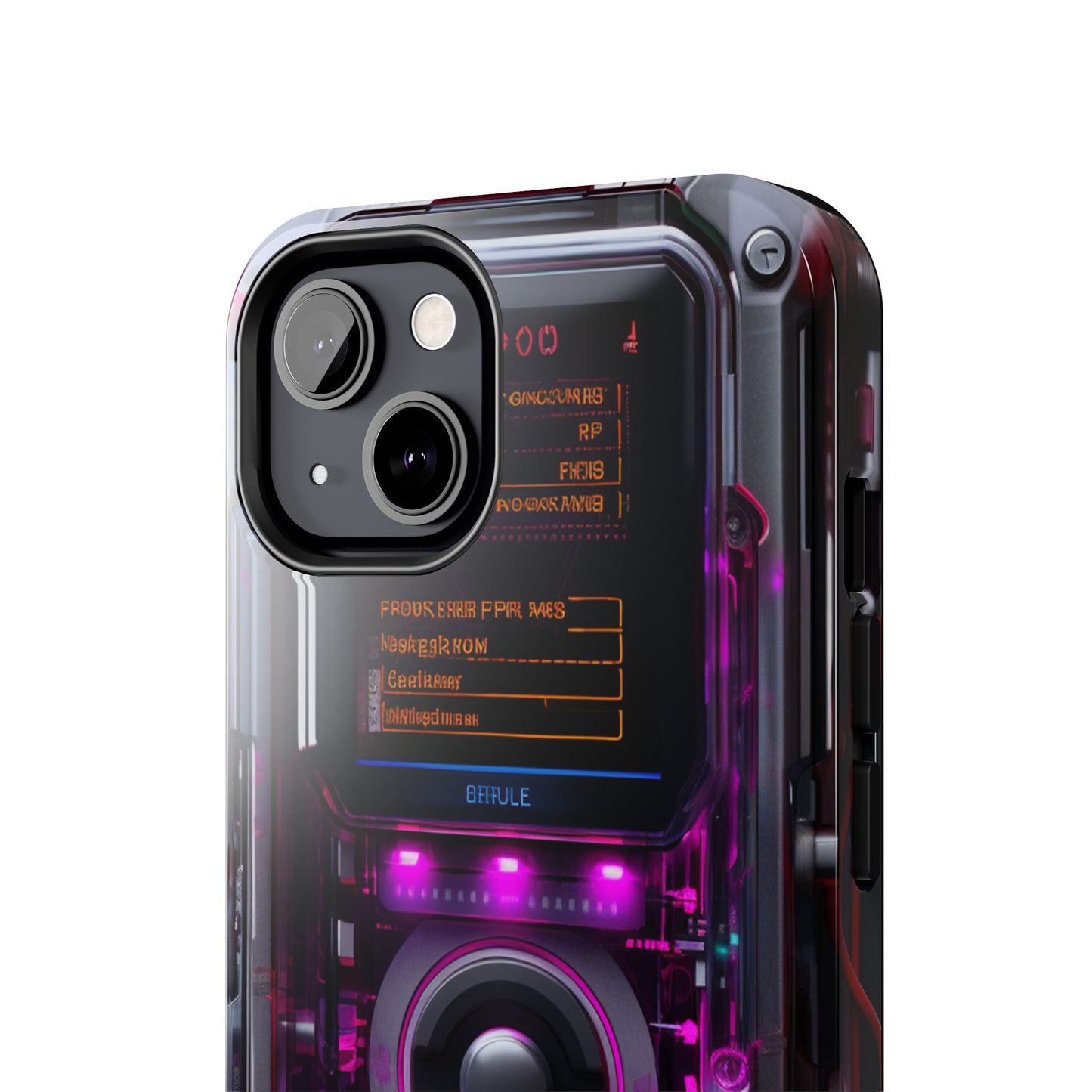 Cyberpunk Techno Gadget iPhone Case