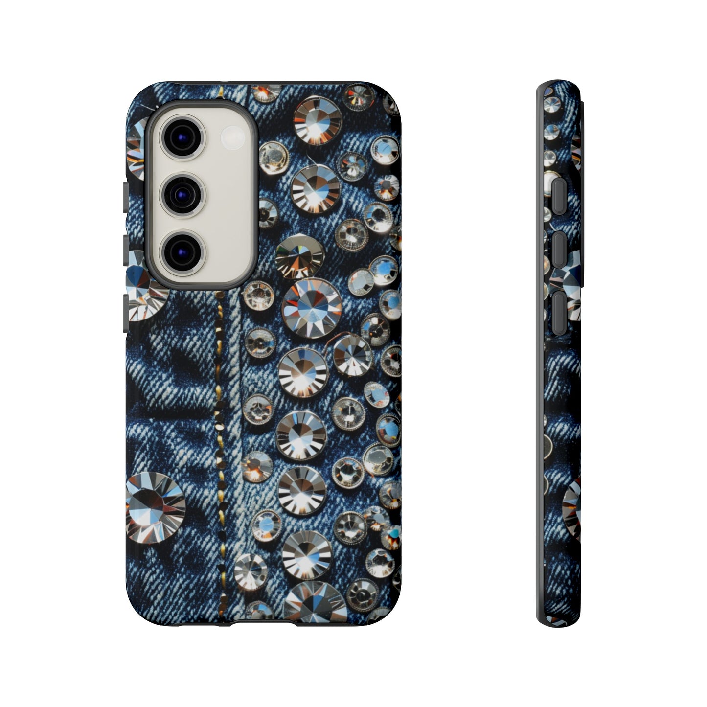 Blue Jean Queen Rhinestone Bling Phone Case