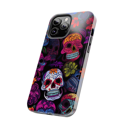 Sugar Skull iPhone Case | Day of the Dead Inspired Design for Halloween