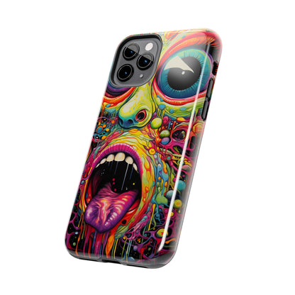 Trippy Hippie Acid Drop: Vibrant Swirls & Dazzling Colors | Tough iPhone Case