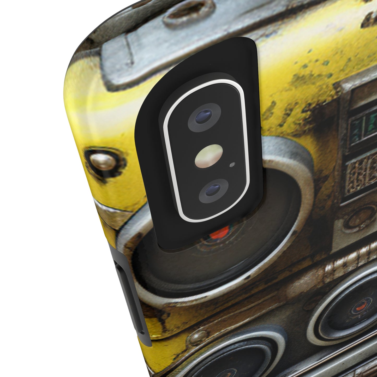 Cyberpunk Fallout Communicator iPhone Case