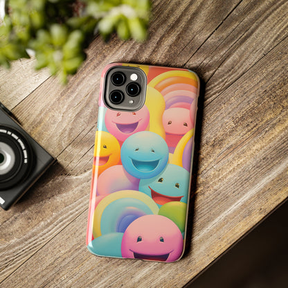 Smiley Faces case for iPhone 14 13 12 11 Pro Max case iPhone XR XS Max Case iPhone X Case iPhone 7 Plus iPhone 8 Plus case iPhone 6 case