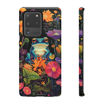 Floral Frogs Elegance Phone Case for Google Pixel, iPhone & Samsung Galaxy