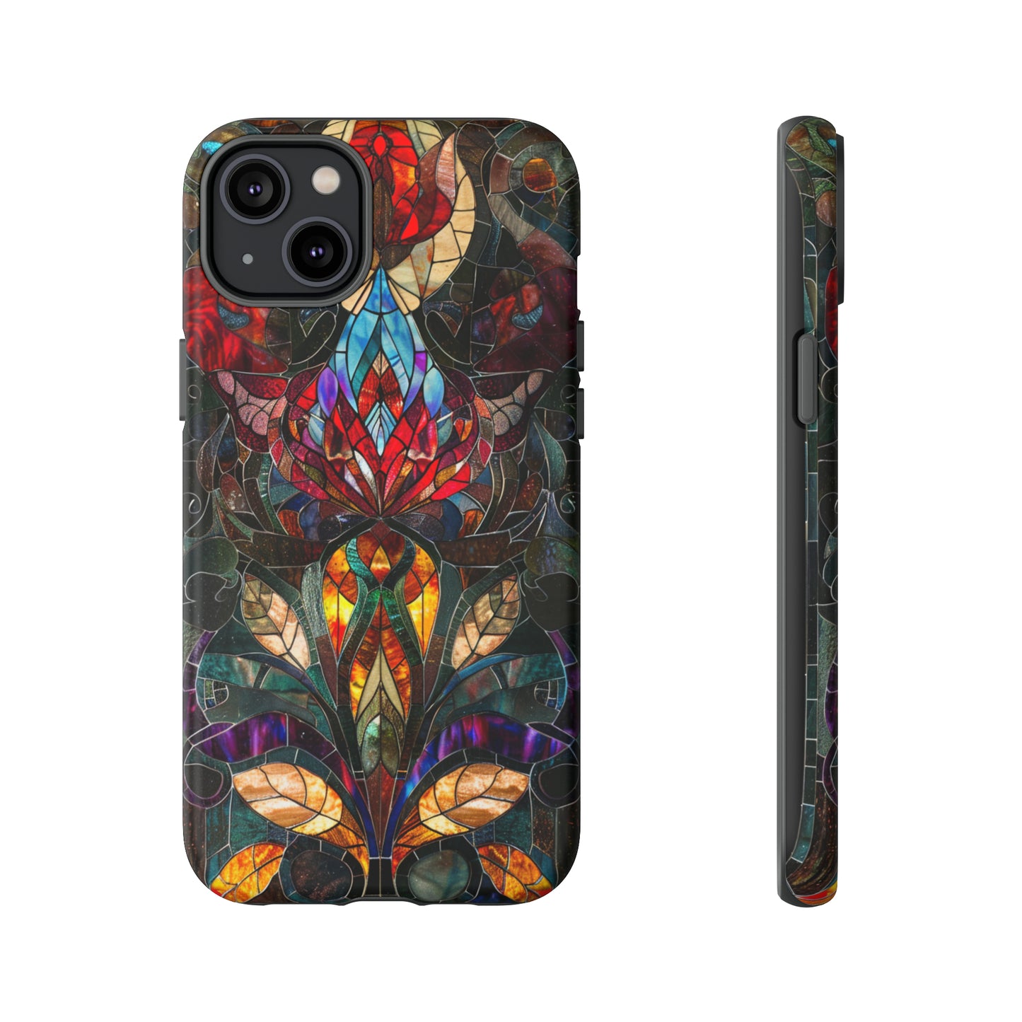 Art Deco Stained Glass floral Phone Case