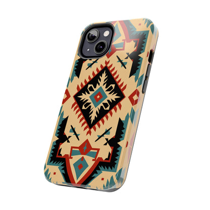 Native American Santa Fe Style Abstract iPhone Case