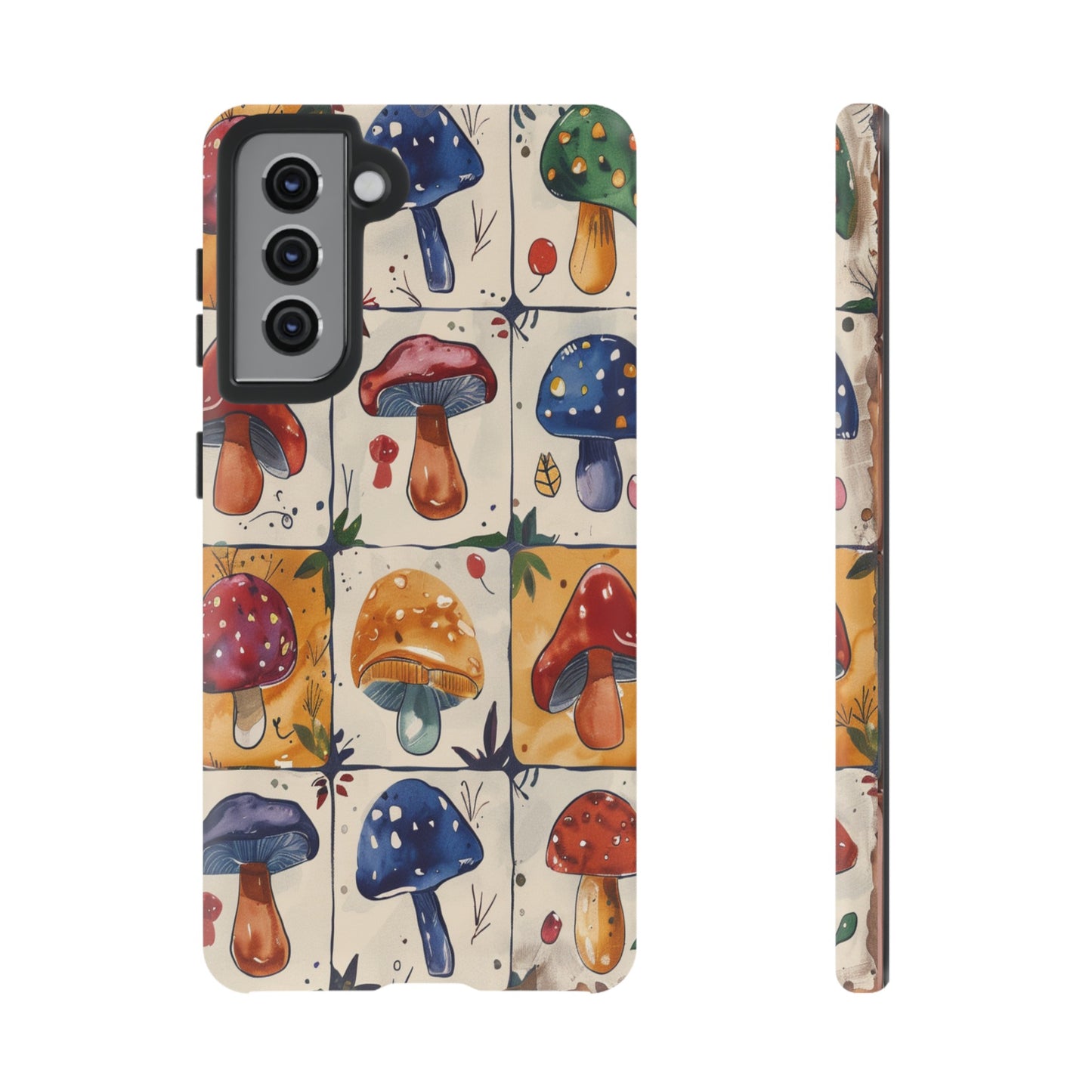 Trippy Magic Mushroom Toadstools Phone Case