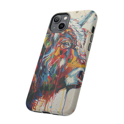 Whole Lotta Bull Abstract Phone Case