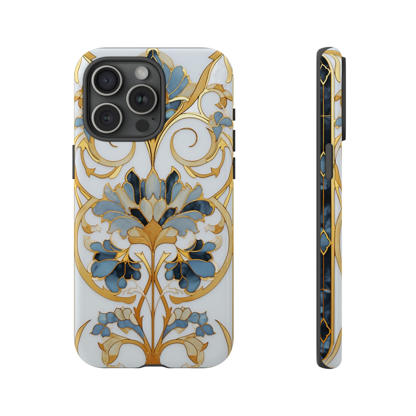 Art Deco Floral Gold