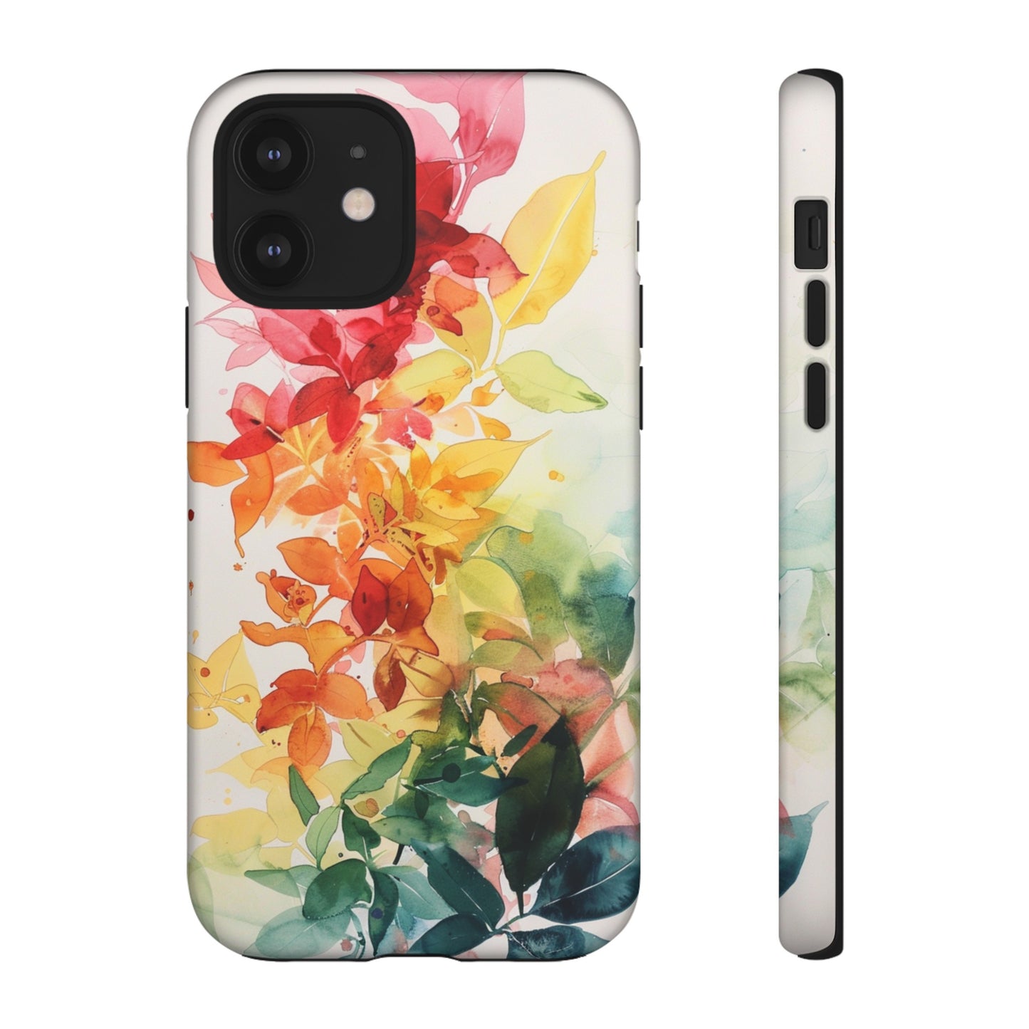 Floral Watercolor Painting iPhone 15 Case