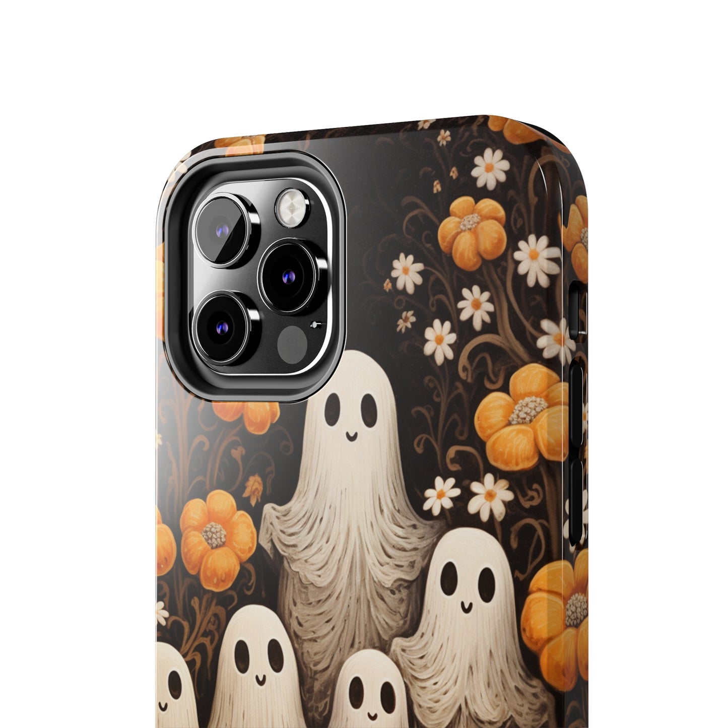 Ghostly Greetings: "Boo Trick or Treat" | Spooky Halloween Spirits iPhone Case