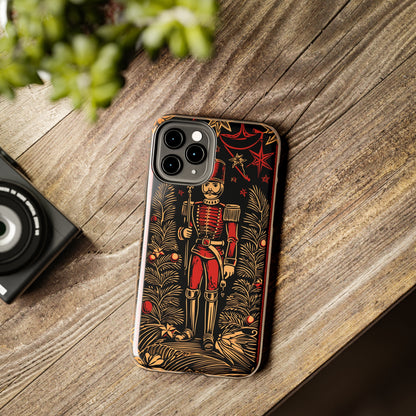 Guardian of Yuletides Past: Vintage Christmas Toy Soldier | Tough iPhone Case