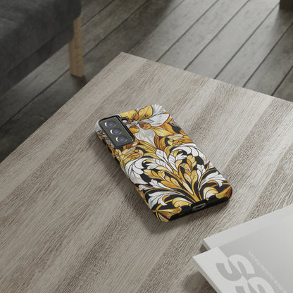 Art Deco Stained Glass floral Phone Case