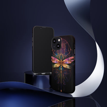 Art Nouveau Dragonfly - A Timeless Symbol of Elegance for Google Pixel, iPhone, and Samsung Cases