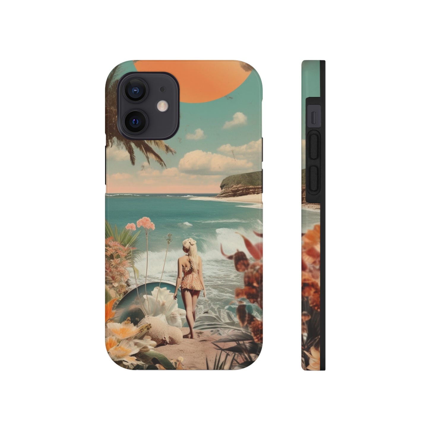 A Day at the Beach iPhone Tough Case | Embrace the Serenity of Coastal Living with Reliable Protection