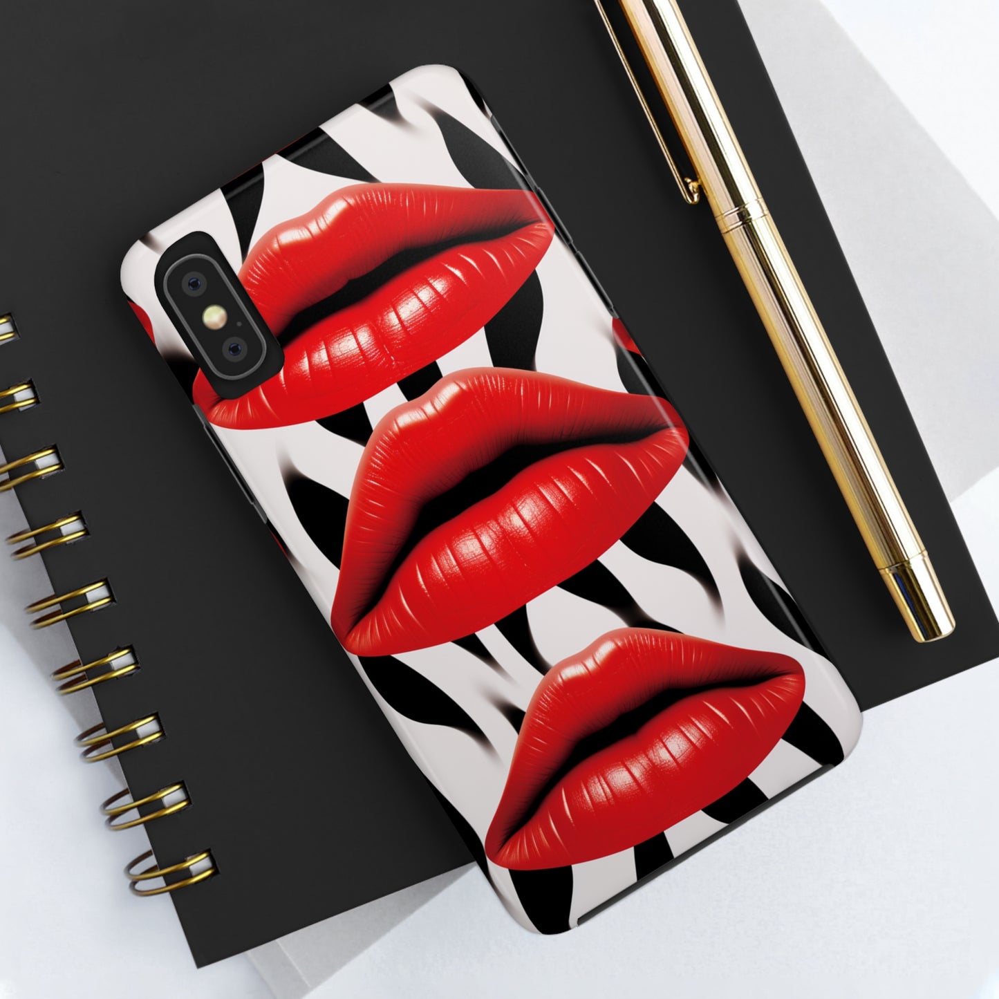 Kiss Lips iPhone Case | Expressive and Playful Design for iPhone 11, 12, 13, 14