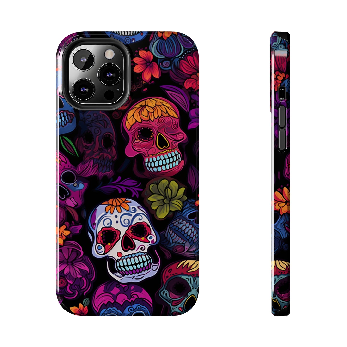 Sugar Skull iPhone Case | Day of the Dead Inspired Design for Halloween