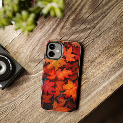 Autumn Aesthetic Fall Leaves | iPhone 14 13 12 11 Pro Max case iPhone XR XS Max Case iPhone X Case iPhone 7 Plus iPhone 8 Plus case iPhone 6 case