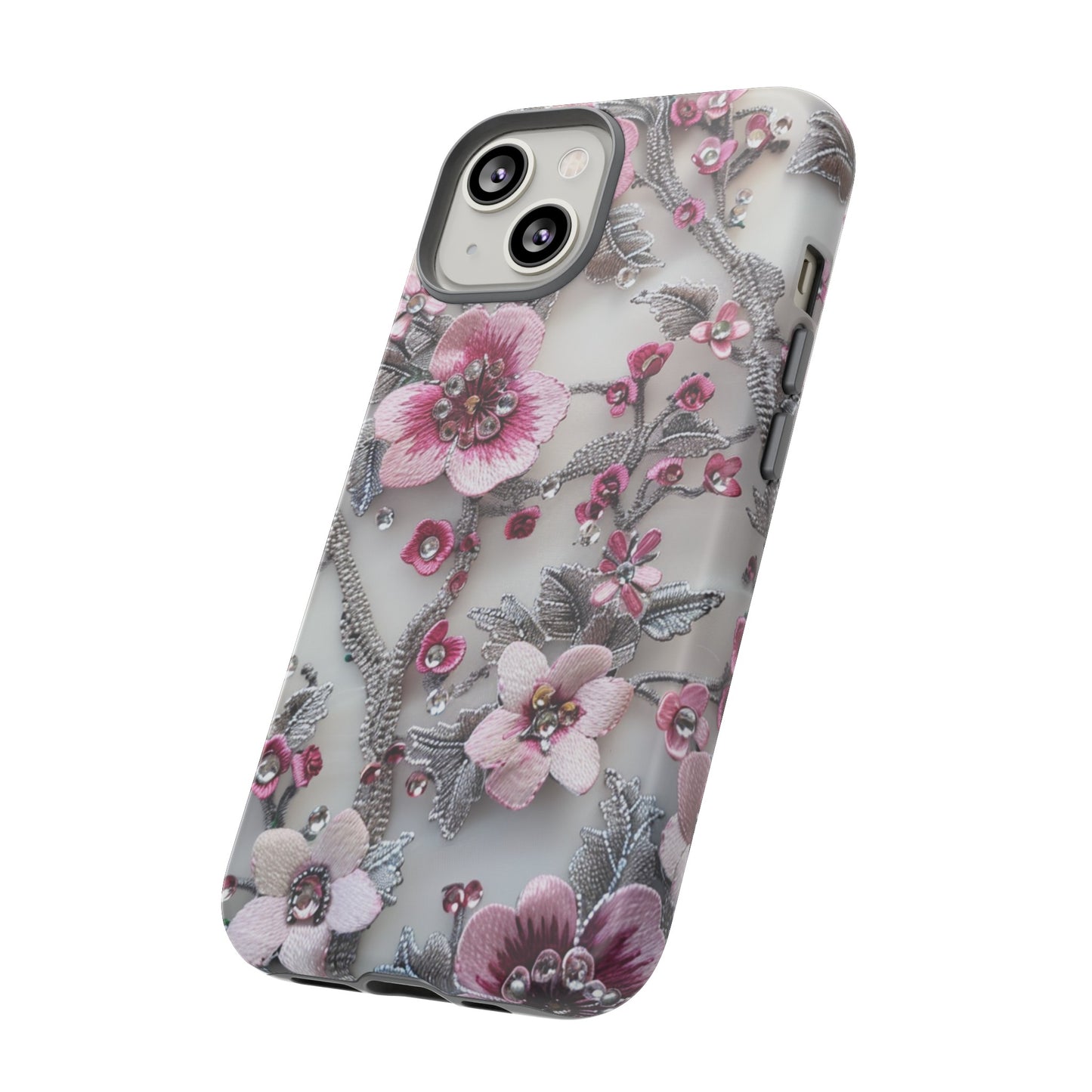 Coquette Aesthetic Floral Art iPhone 12 Case