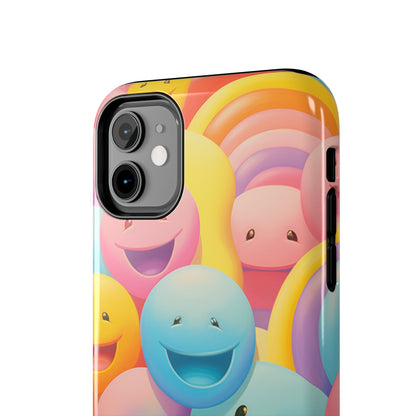 Smiley Faces case for iPhone 14 13 12 11 Pro Max case iPhone XR XS Max Case iPhone X Case iPhone 7 Plus iPhone 8 Plus case iPhone 6 case