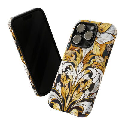 Art Deco Stained Glass floral Phone Case