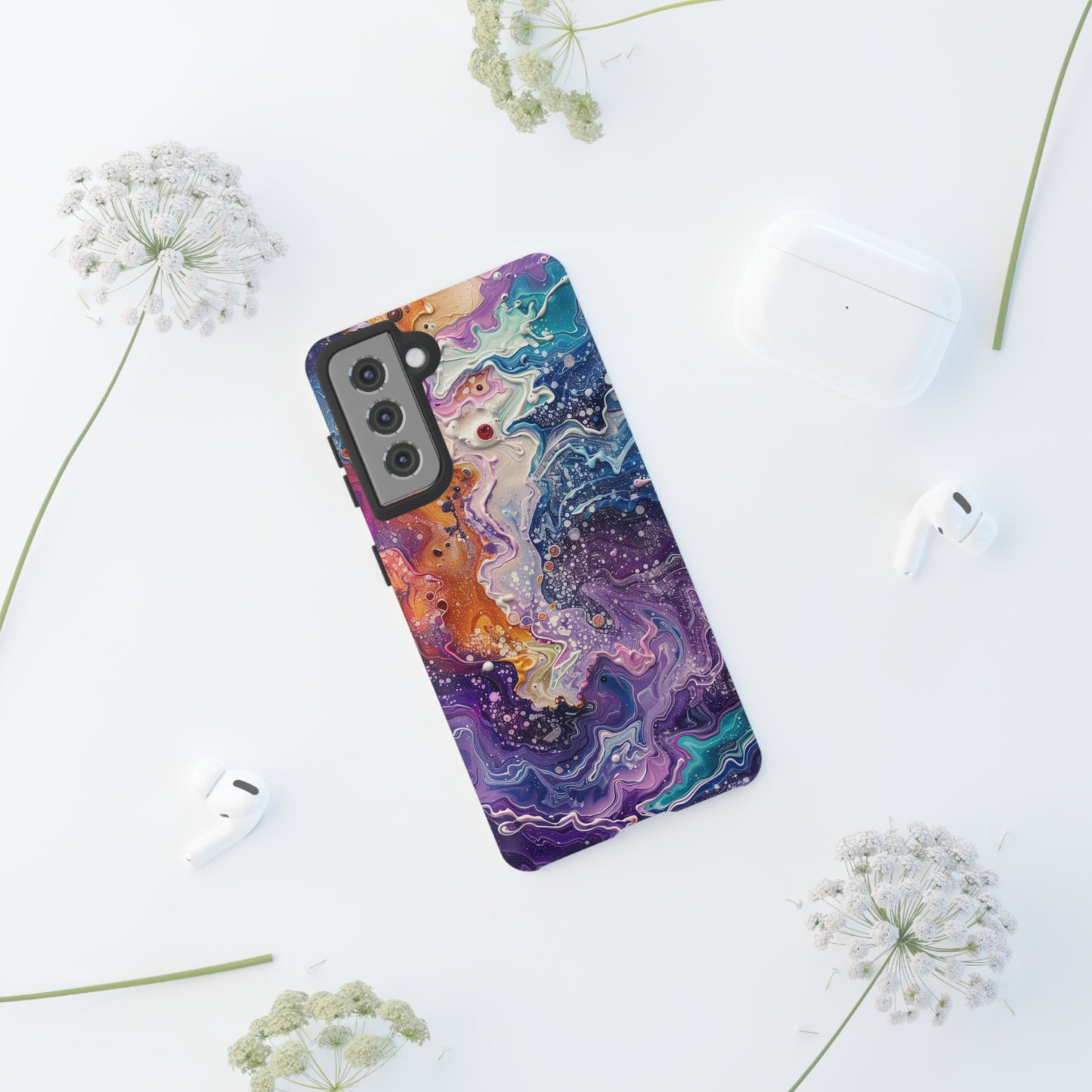 Trippy Psychedelic Color Waves Phone Case