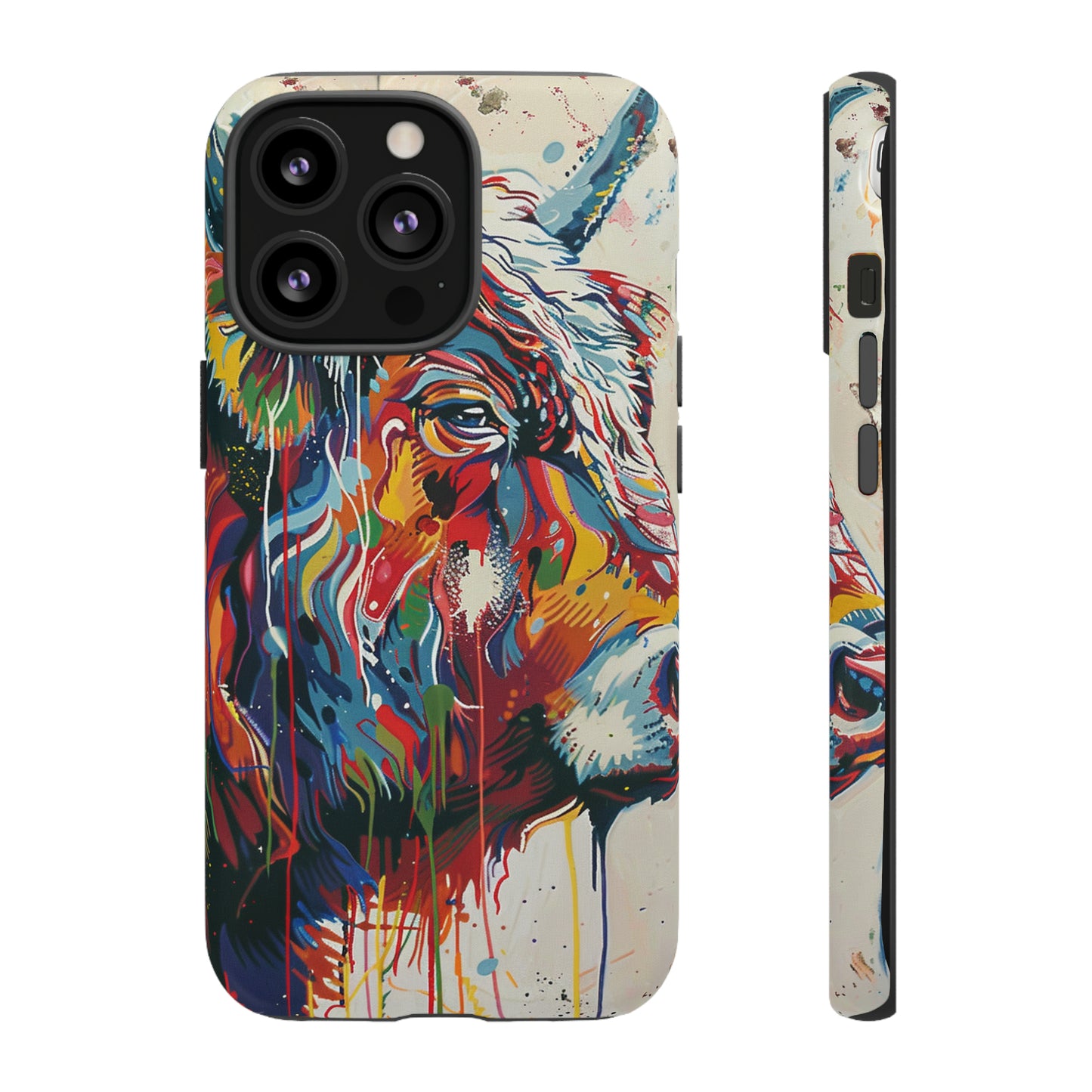 Whole Lotta Bull Abstract Phone Case