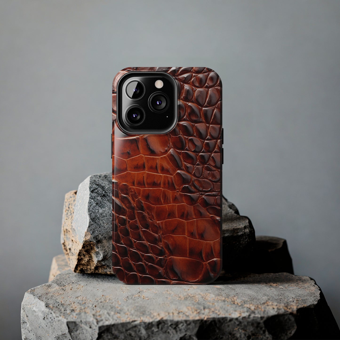 Alligator Skin Texture iPhone Case | Embrace Luxurious Style and Protection