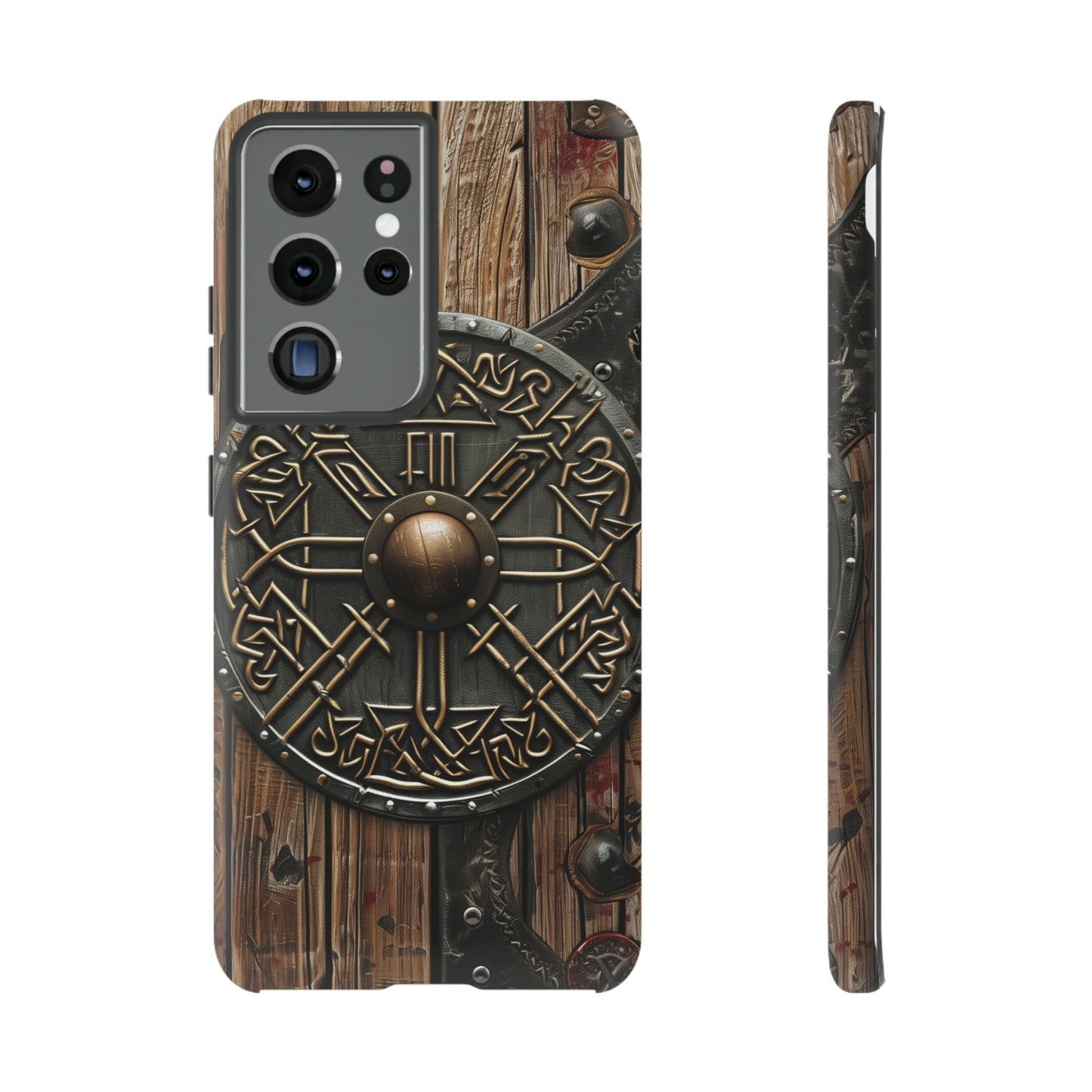 Viking Battle Shield Phone Case